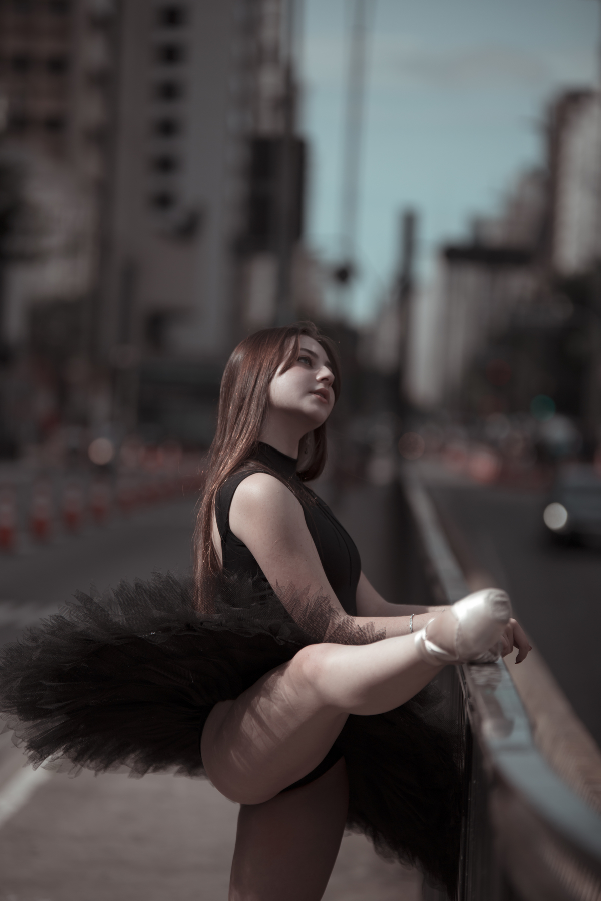 Ballet urbano na avenida Paulista