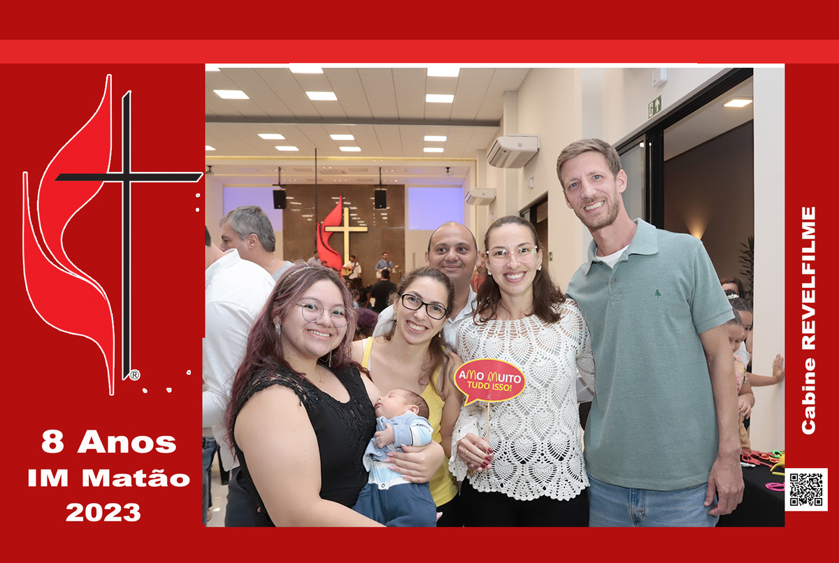 Cabine fotográfica - Igreja Metodista - Igreja Metodista em Matão SP - Eliseu Batista Fotografia - RevelFilme