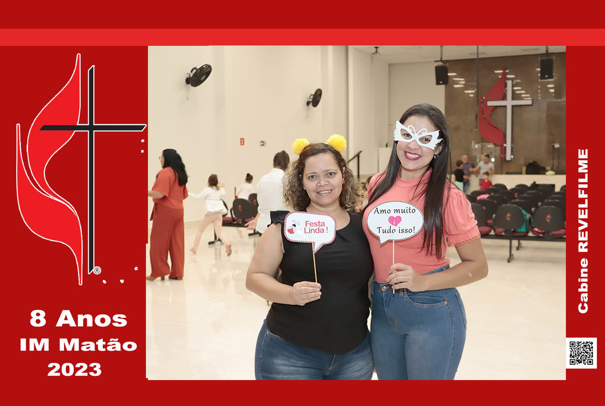 Cabine fotográfica - Igreja Metodista - Igreja Metodista em Matão SP - Eliseu Batista Fotografia - RevelFilme