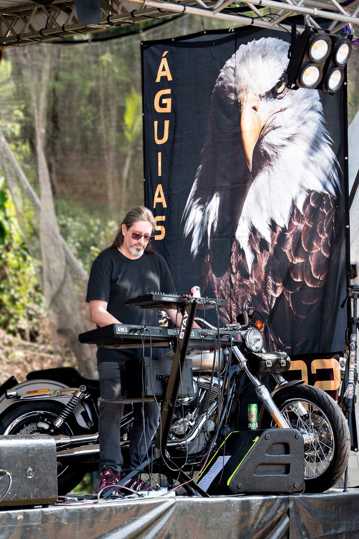 Show Banda Eruption V - Aniversário 22 Anos Águias TS Moto Clube no Parque do Rizzo - Embu