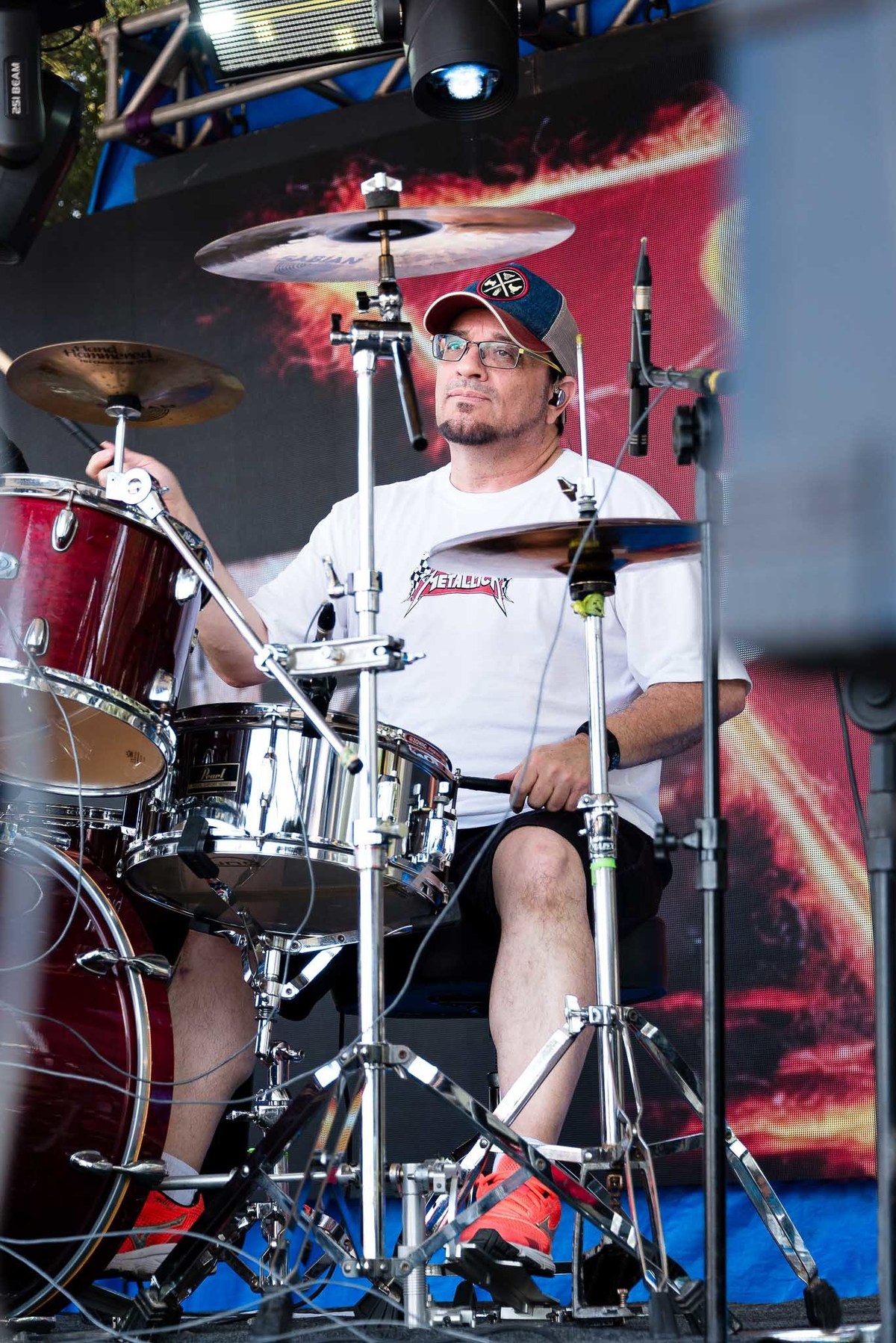 Show Banda Eruption V - Aniversário 22 Anos Águias TS Moto Clube no Parque do Rizzo - Embu