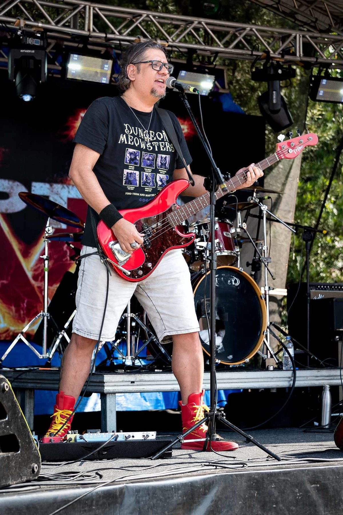 Show Banda Eruption V - Aniversário 22 Anos Águias TS Moto Clube no Parque do Rizzo - Embu