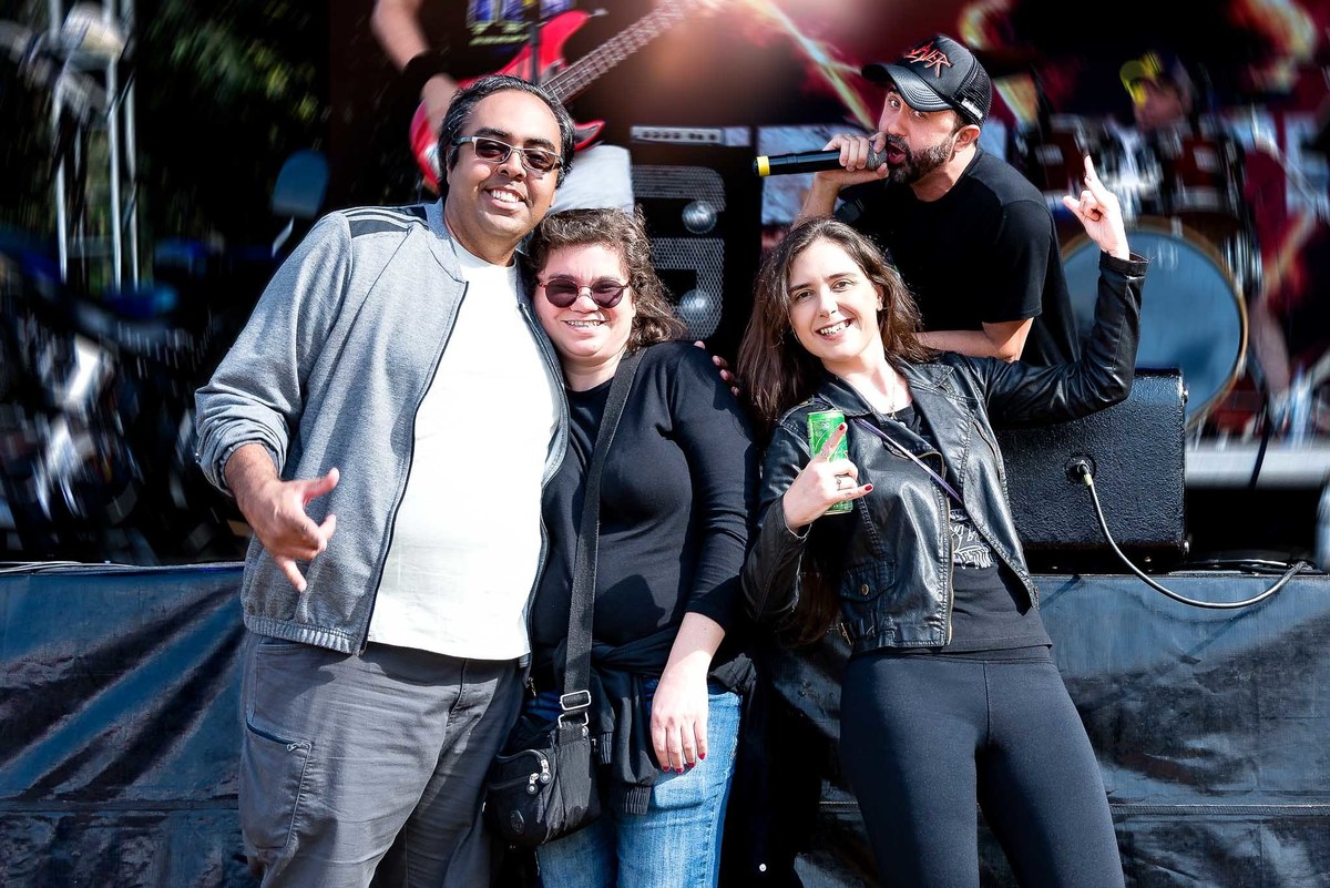 Show Banda Eruption V - Aniversário 22 Anos Águias TS Moto Clube no Parque do Rizzo - Embu