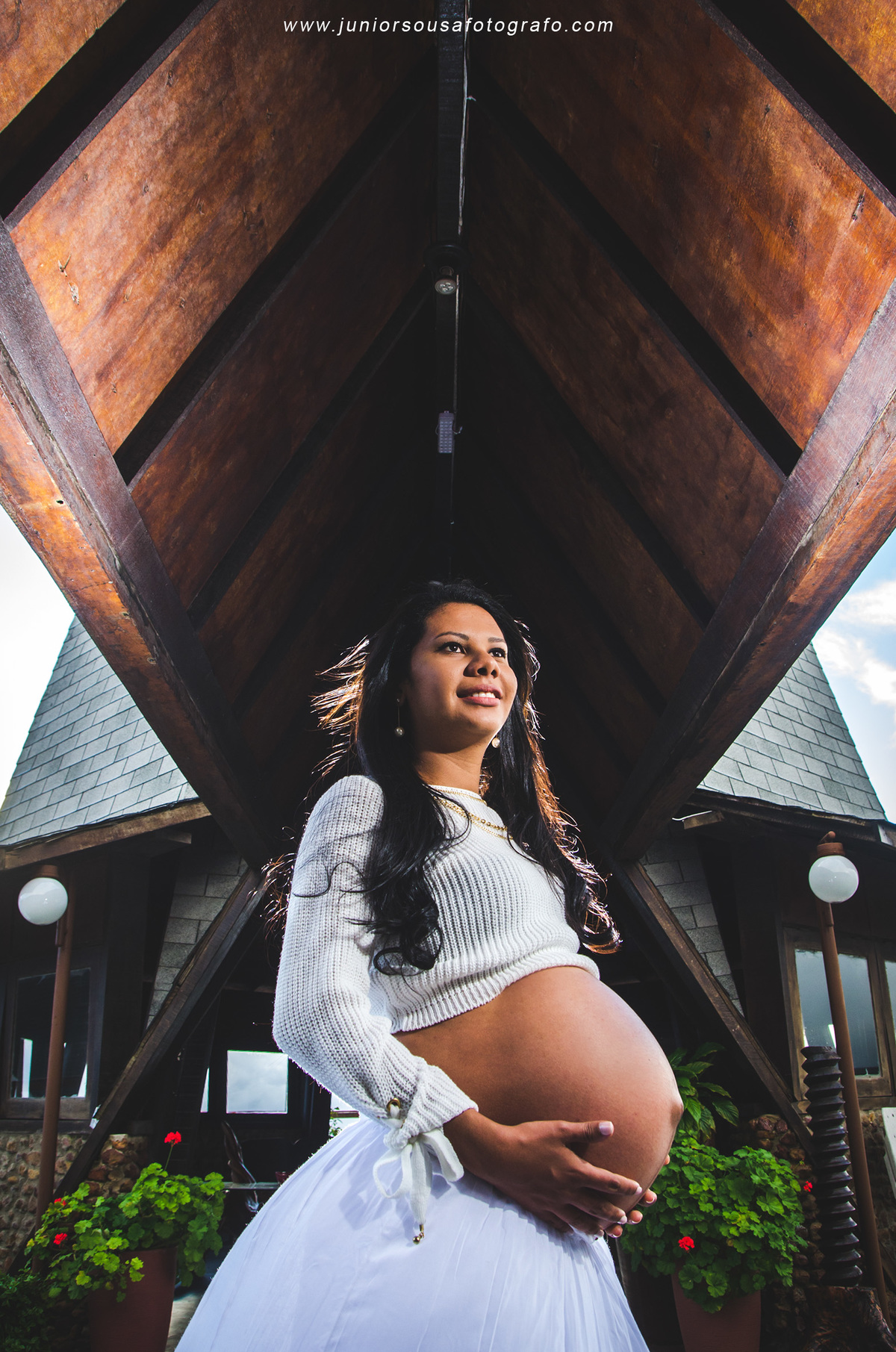 ensaio Gestante - book - Pousada Pedra Grande