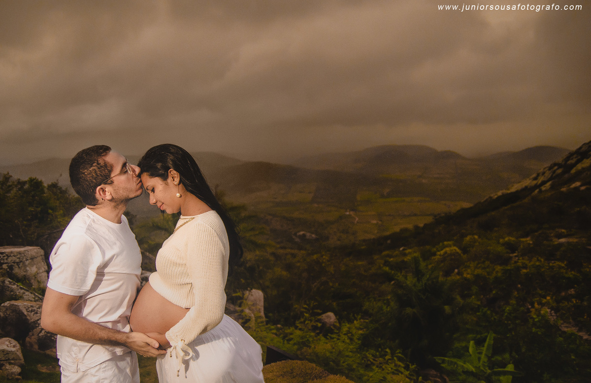 ensaio Gestante - book - Pousada Pedra Grande