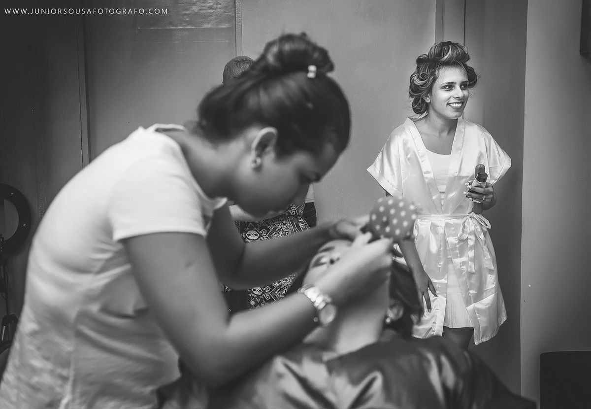 making of mãe da noiva