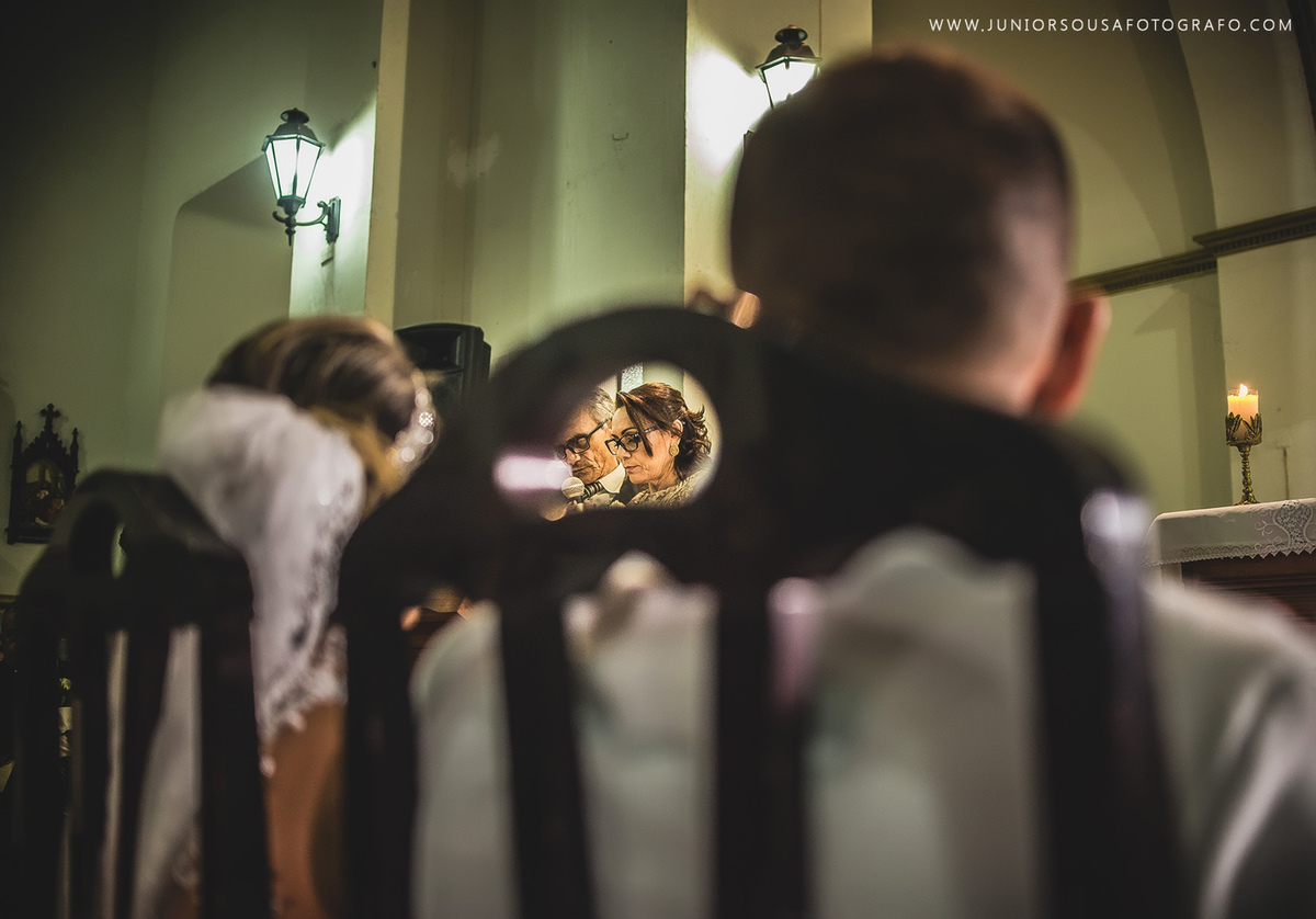 mãe do noivo falando