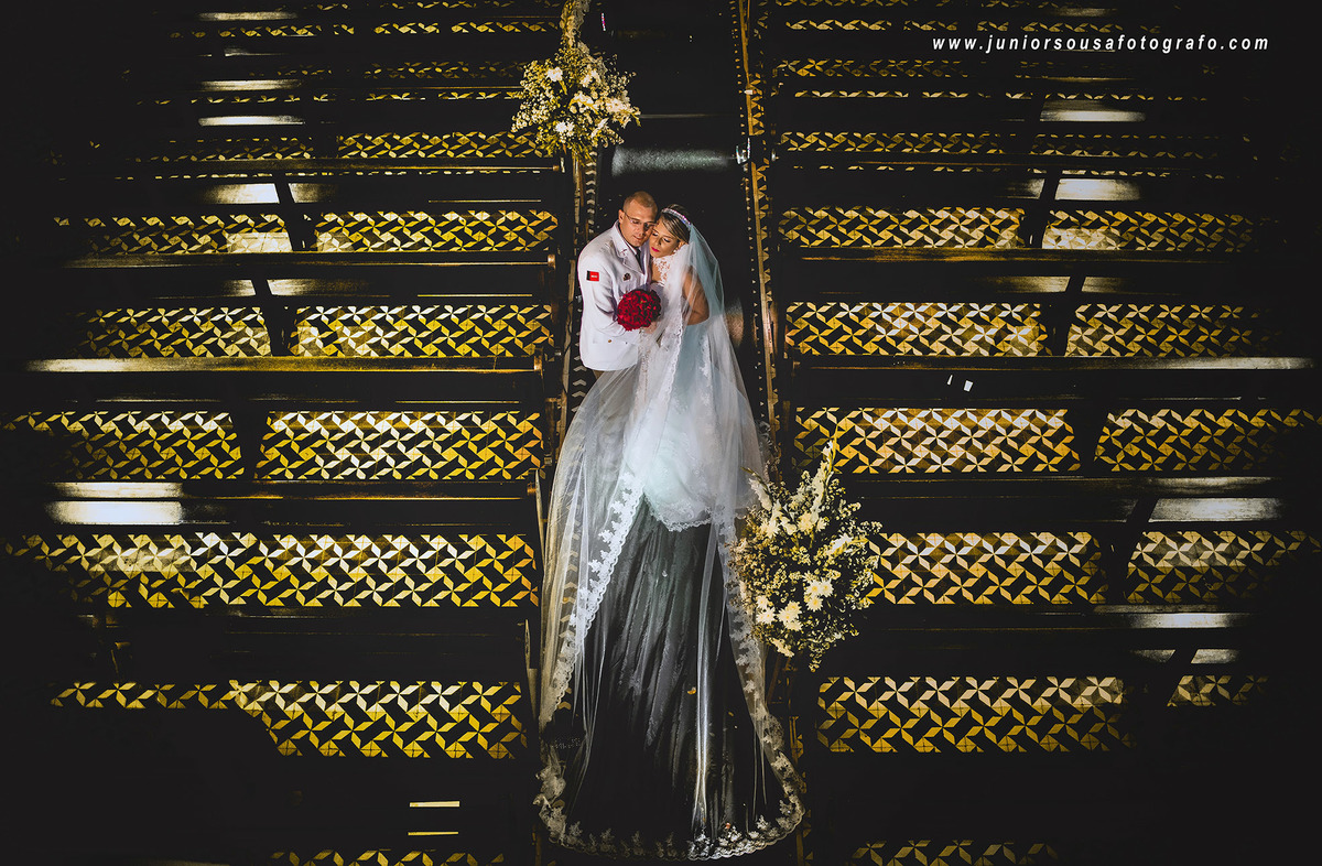 foto criativa casamento