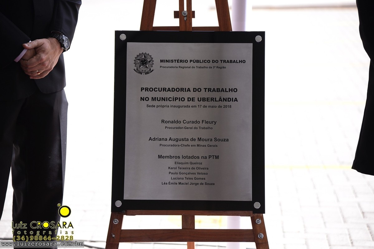 Inauguração Ministério Público do Trabalho #uberlandia #novopredio #inauguração #MPT