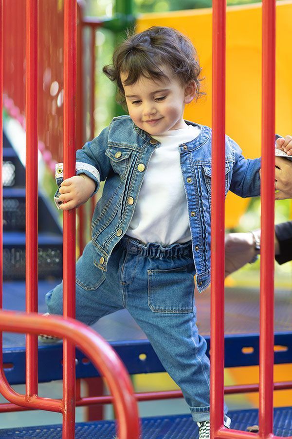 No parque infantil do Fontelo - Viseu