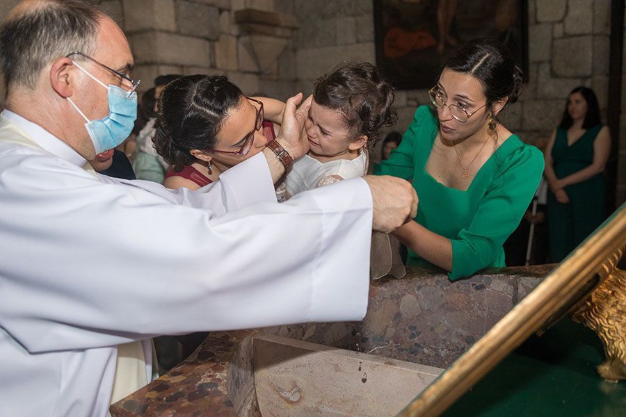Batismo na Sé de Viseu da Maria Miguel