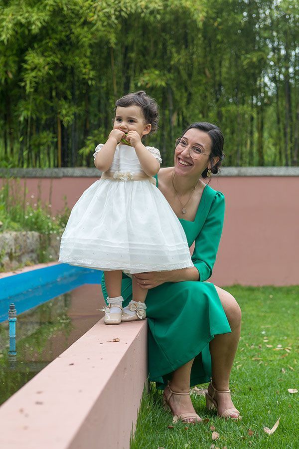 Com a madrinha na Quinta do Barreiro