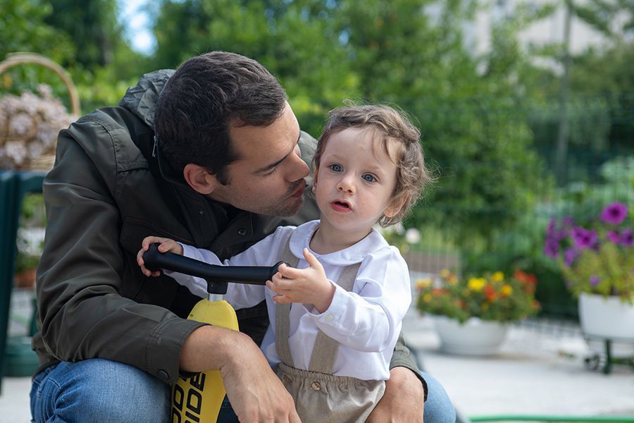 mais um beijo do meu pai