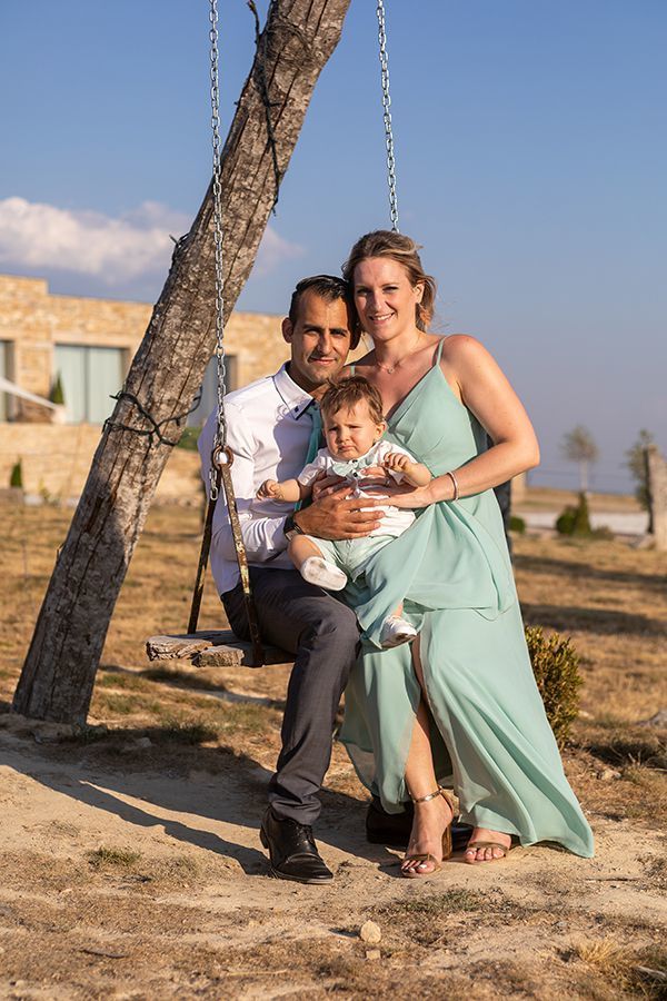 no baloiço da Quinta Pedras Bem Feitas 