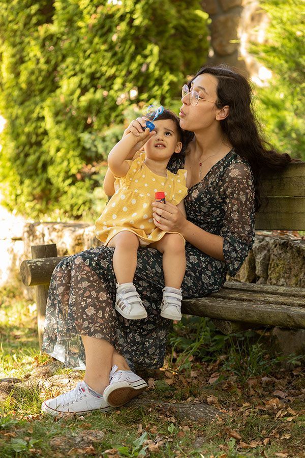As bolinhas de sabão