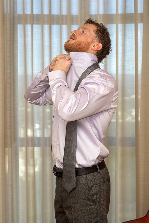 Preparativos do Noivo no Hotel Montebelo em Viseu