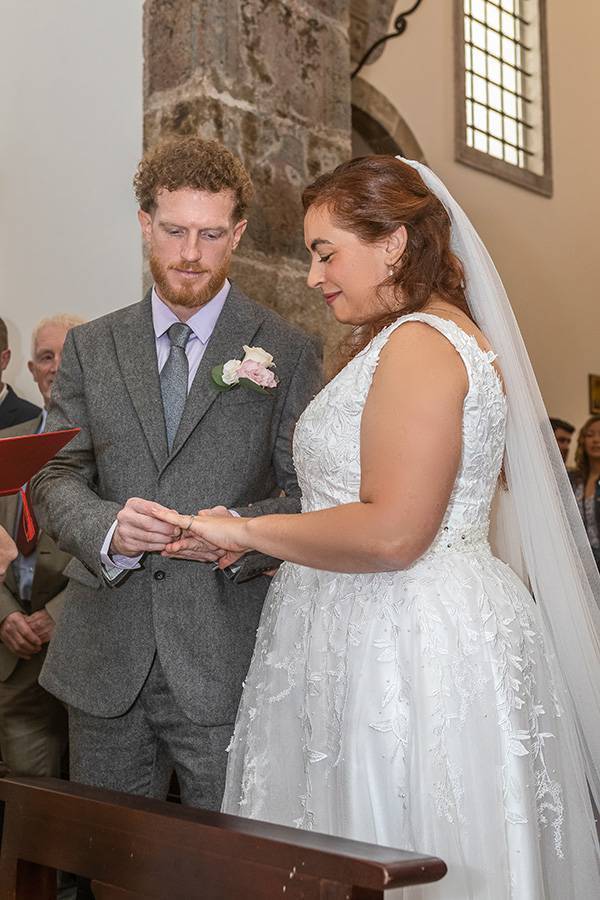 Troca de alianças no Convento de São Francisco