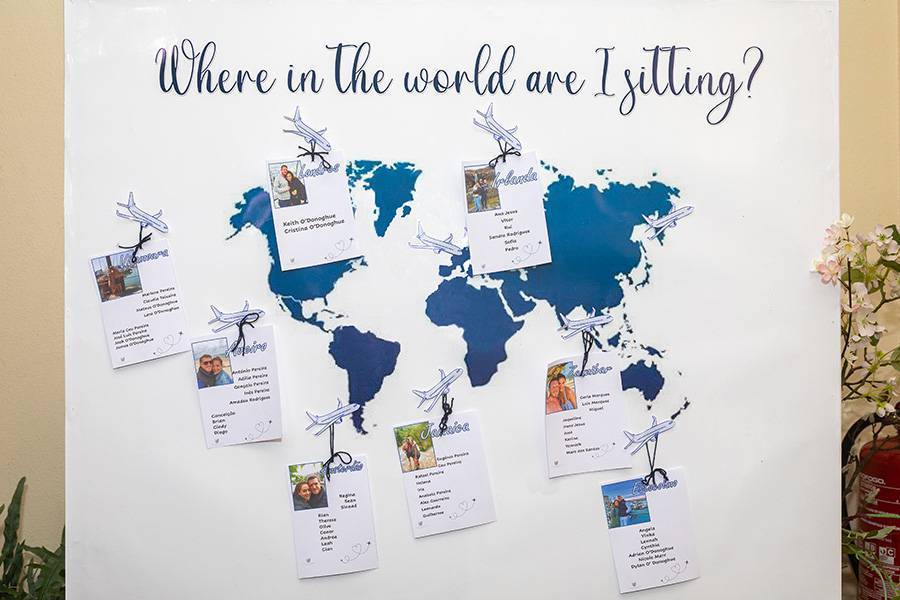 Homenagem aos convidados