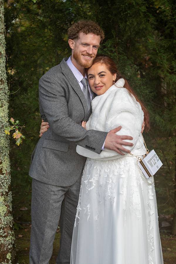 A Cristina e o Keith na Quinta Maria Neta em Mangualde