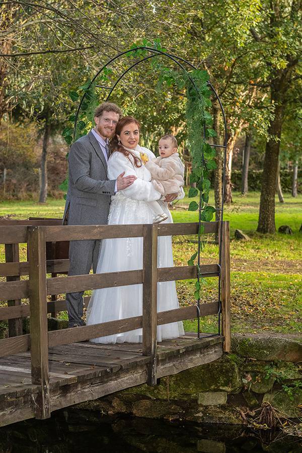 No jardim da Quinta Maria Neta em Mangualde