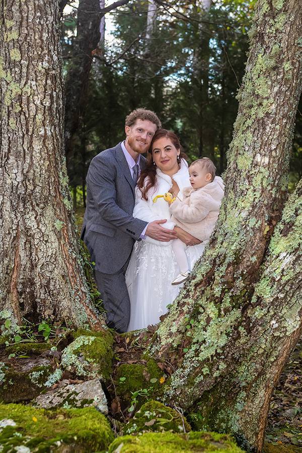 No jardim com a Lara