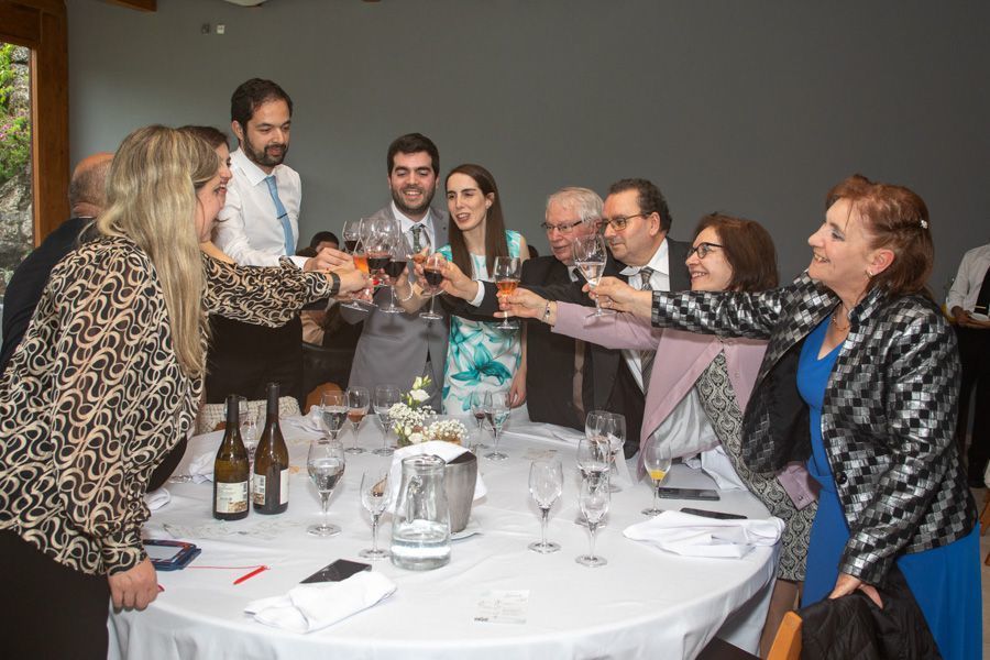 Brinde à Leonor na Quinta do Medronheiro 