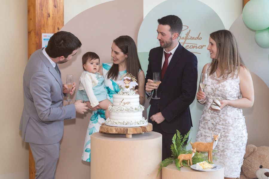 Na Quinta do Medronheiro com os meus pais e padrinhos