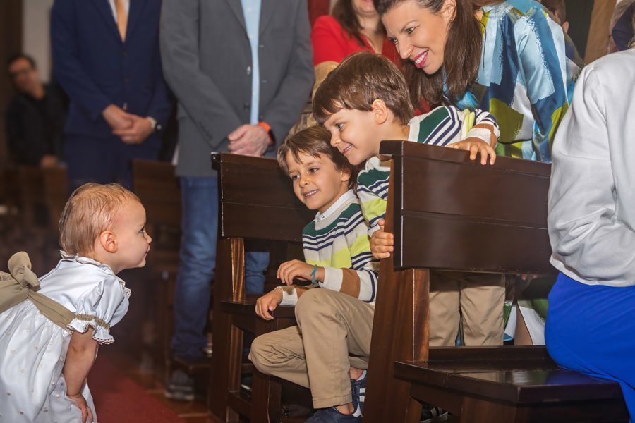 A Margarida a meter-se com os primos