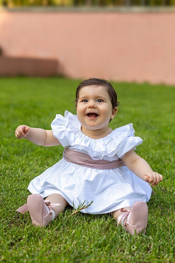 A alegria da Alice no seu Batizado