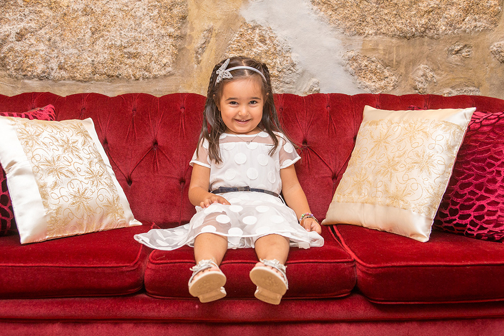 A Bela também quis tirar uma foto no lugar do irmão