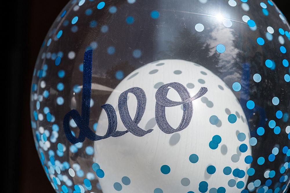 O Balão da festa do Leonardo na Quinta do Medronheiro - Viseu