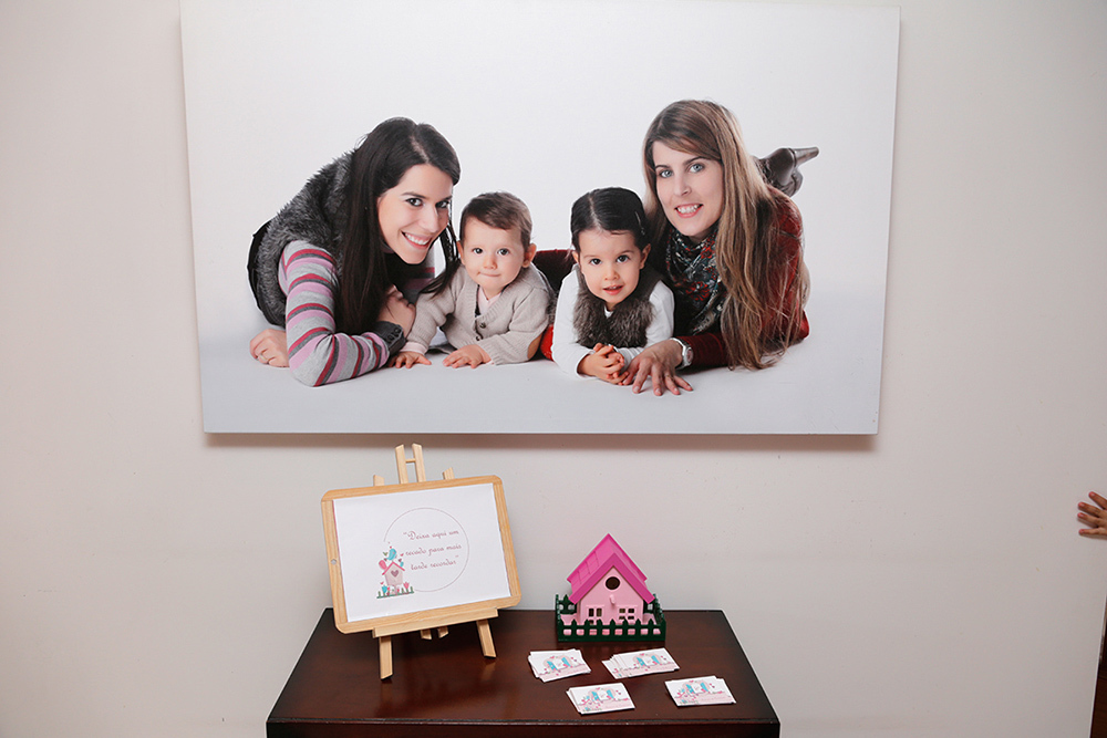 Decoração do Batizado da Constança