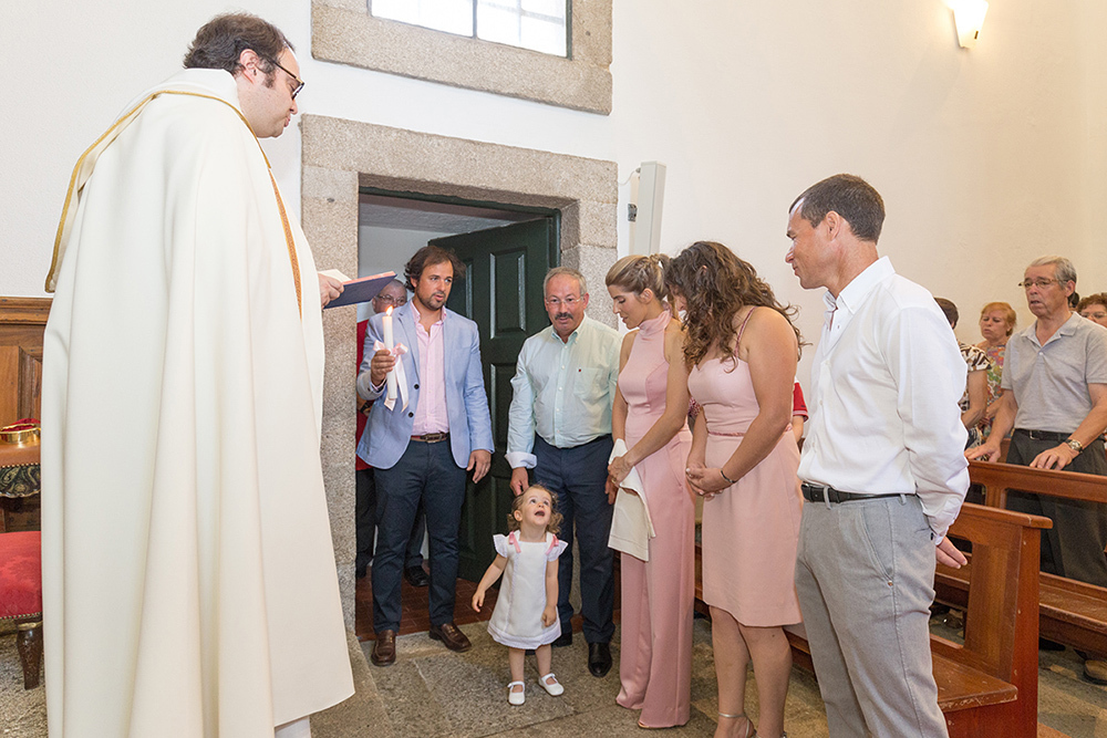 Batizado da Constança na Igreja de São João de Lourosa - Viseu