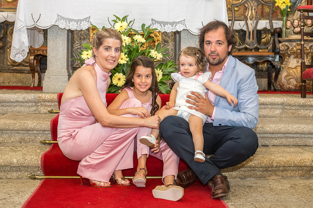 Batizado da Constança na Igreja de São João de Lourosa - Viseu