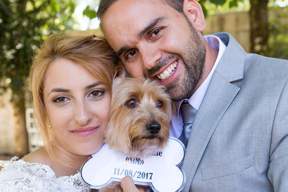 Os noivos na Casa da Ínsua - Penalva do Castelo