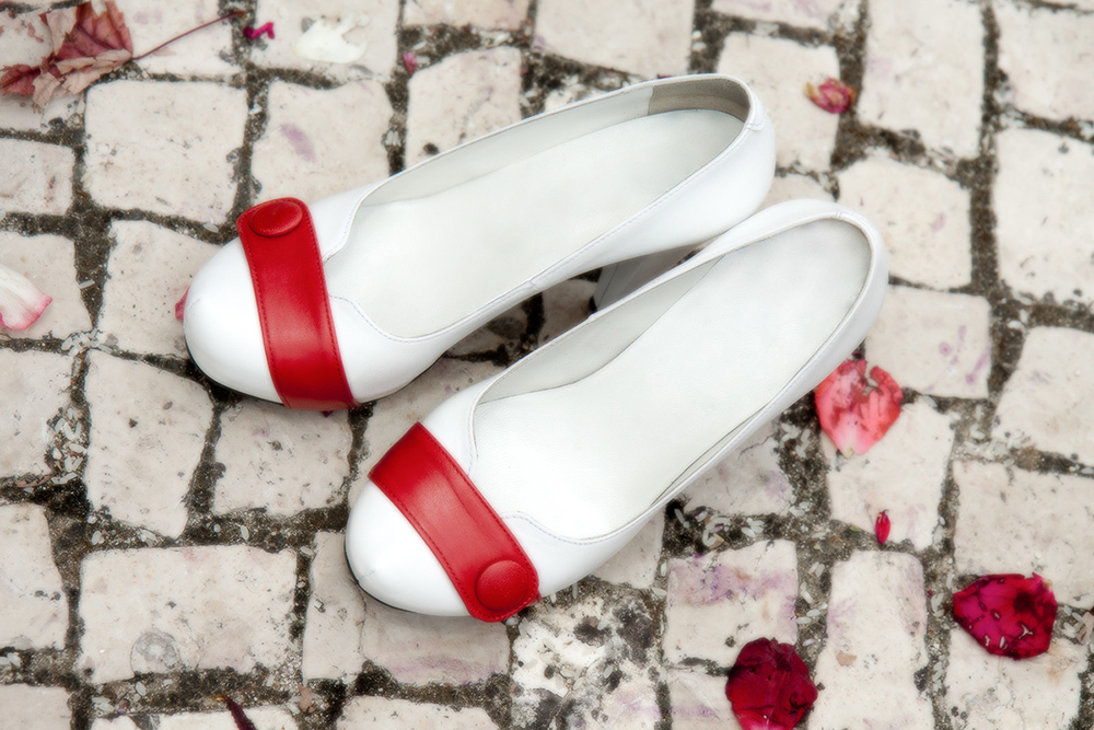 Os sapatos da noiva
