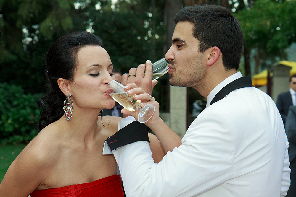 Um brinde aos Noivos