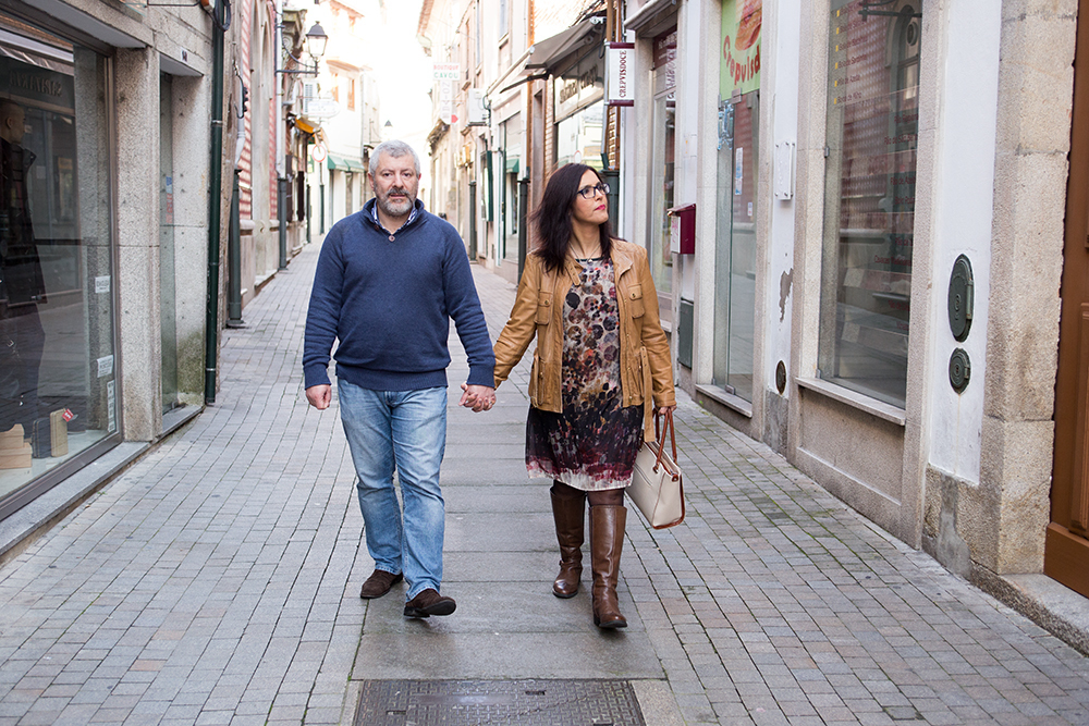 Sessão solteiros na Rua Direita Viseu