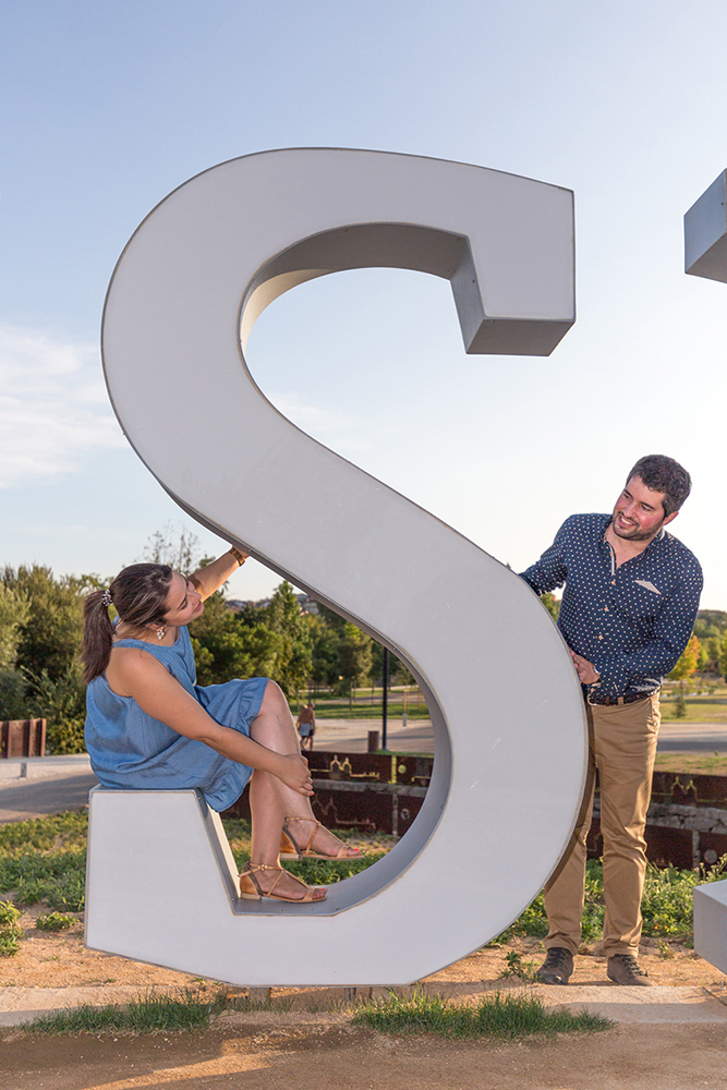 Sessão solteiros no Parque de Santiago - Viseu