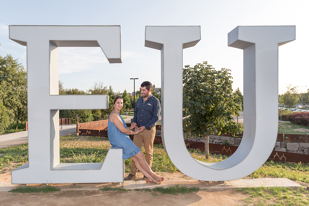 Sessão solteiros no Parque de Santiago - Viseu