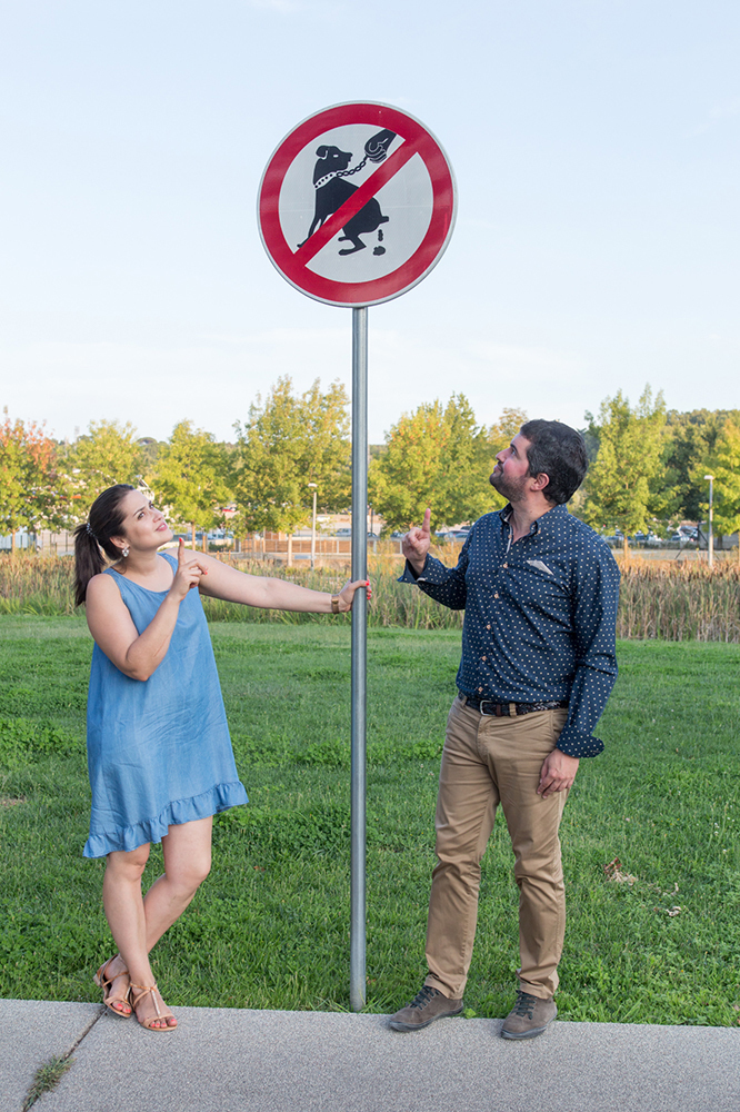 Sessão solteiros junto ao Rio Pavia - Viseu