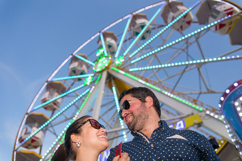 Sessão solteiros na Feira de São Mateus - Viseu