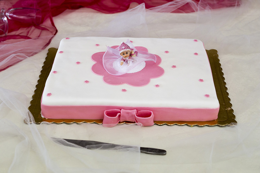 O Bolo de Baptizado