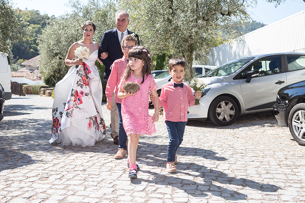 Com a família a chegar ao Restaurante o Careca - Miranda do Corvo