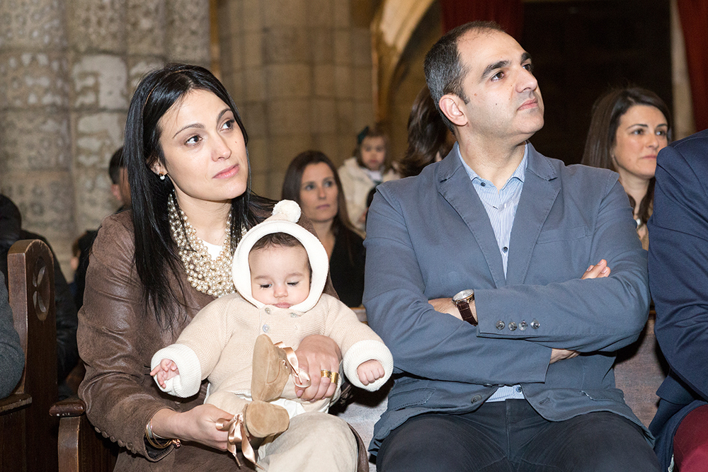 O Baptizado do Gustavo na Sé de Viseu