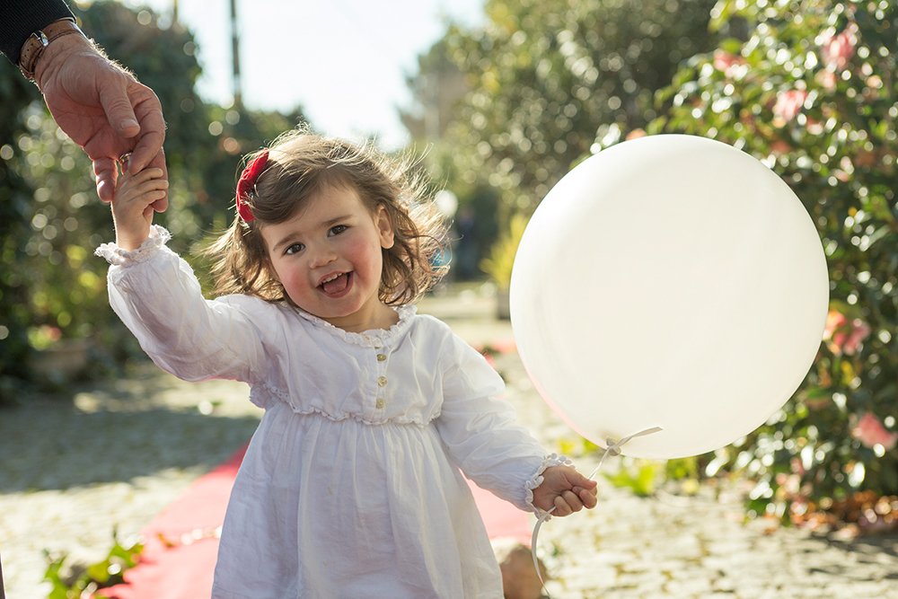 Uma criança feliz  no Restaurante A Muna - Viseu