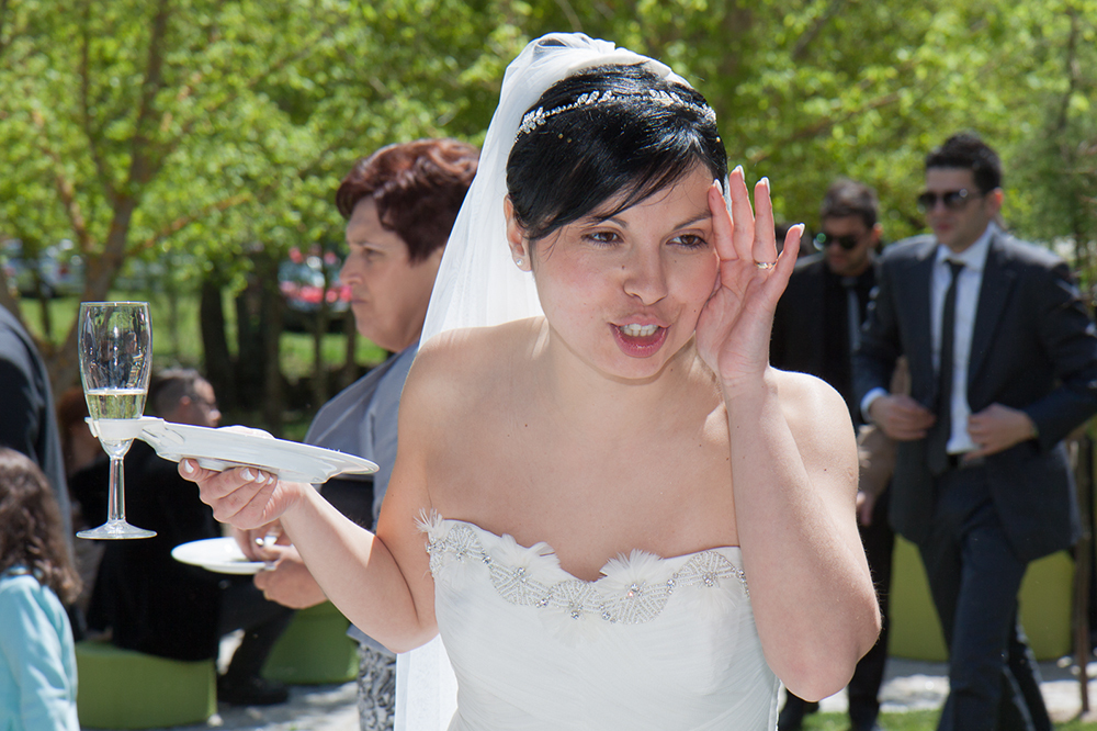 A noiva na Quinta da Maria Neta - Mangualde - Viseu