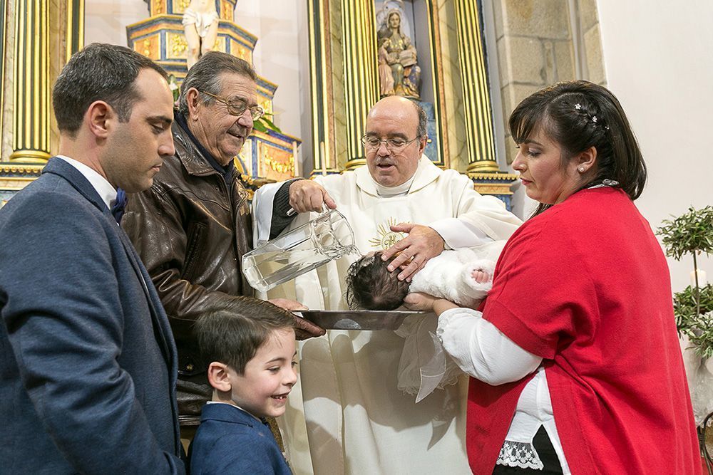 O Batismo da Beatriz na Igreja de Rio de Loba