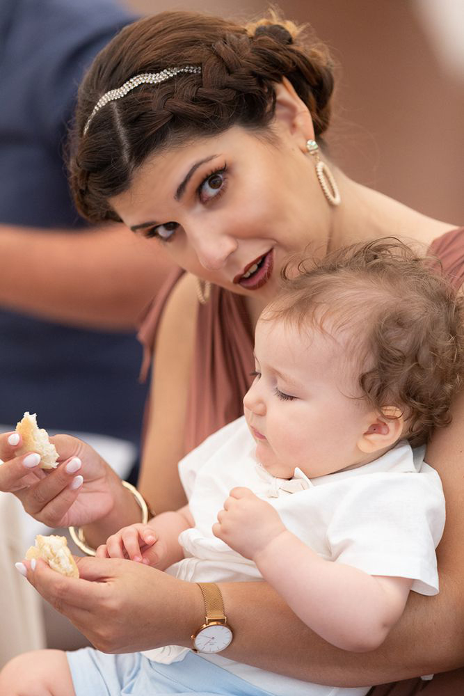 O Zé Pedro com a Tia
