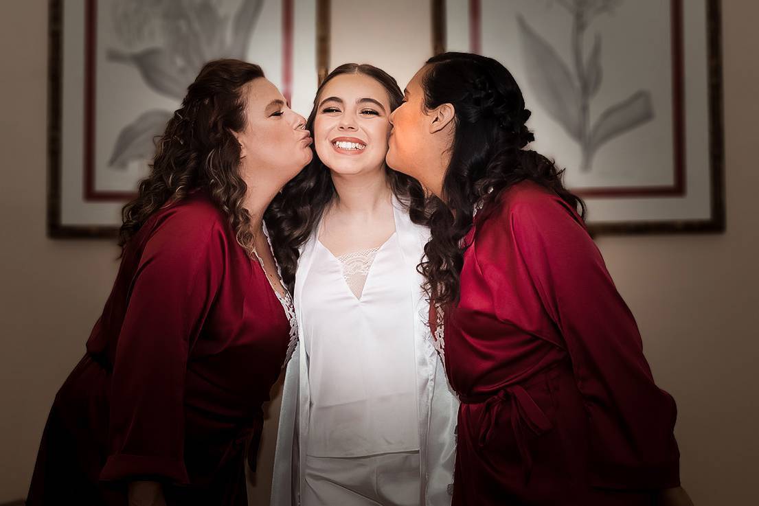 A Mãe e Madrinha na Quinta da Cerca